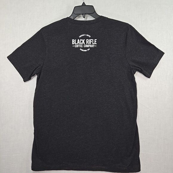 Black Rifle Coffee Company T-Shirt Men's Size Large American Flag AR Gun Patriot - Picture 3 of 7